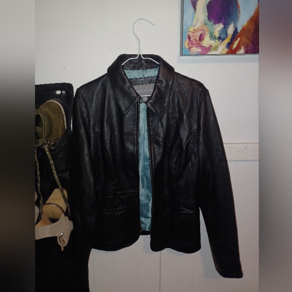 Leather jacket